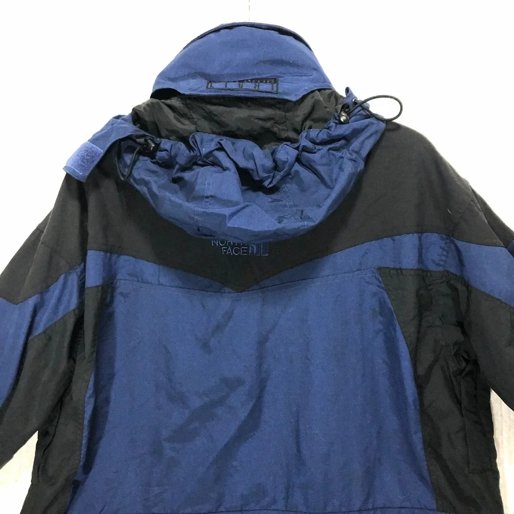 The North‎ Face Vintage Insulated Jacket Extreme Series Blue Black Winter Parka